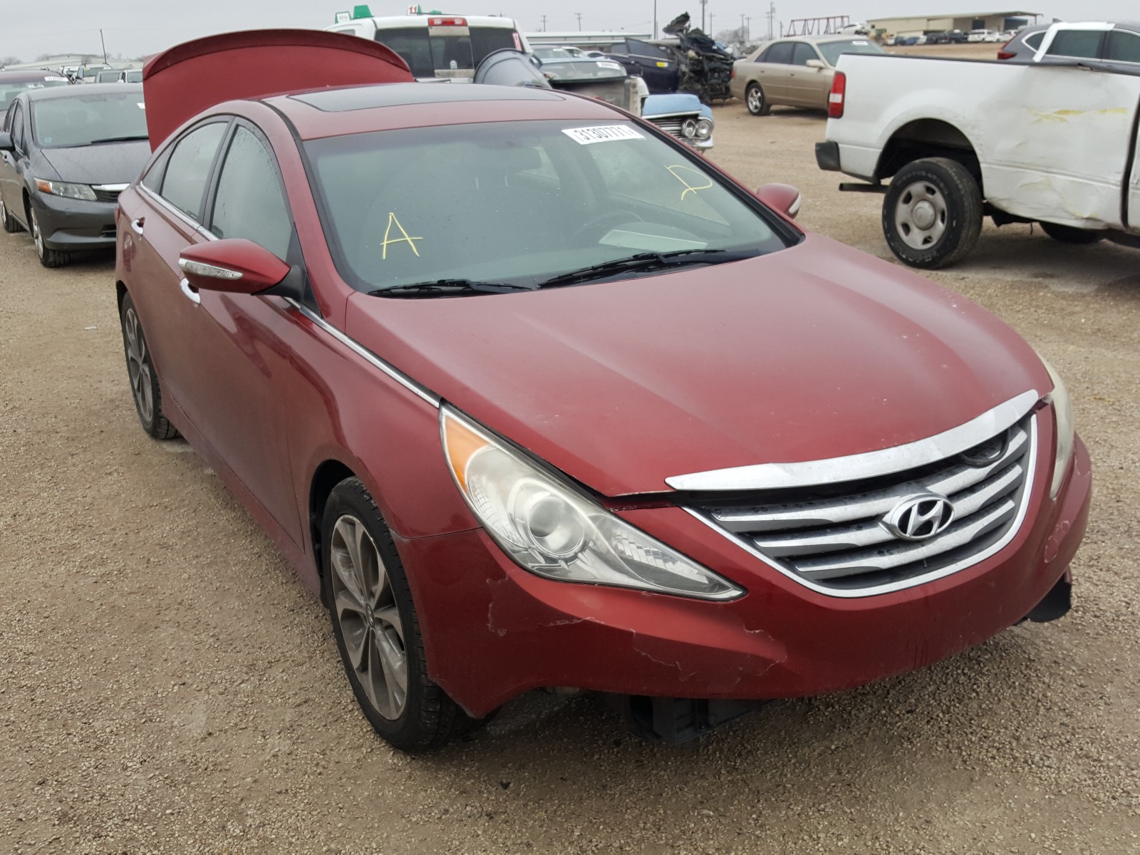 Photo 0 VIN: 5NPEC4AC2EH857430 - HYUNDAI SONATA 