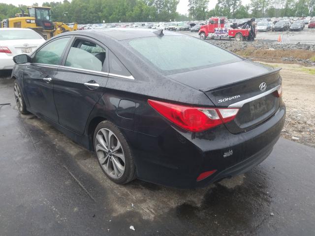 Photo 2 VIN: 5NPEC4AC2EH870727 - HYUNDAI SONATA SE 