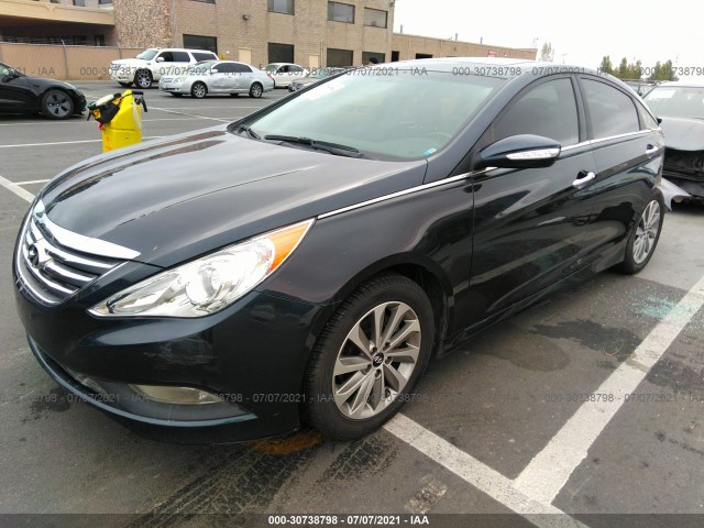 Photo 1 VIN: 5NPEC4AC2EH876642 - HYUNDAI SONATA 