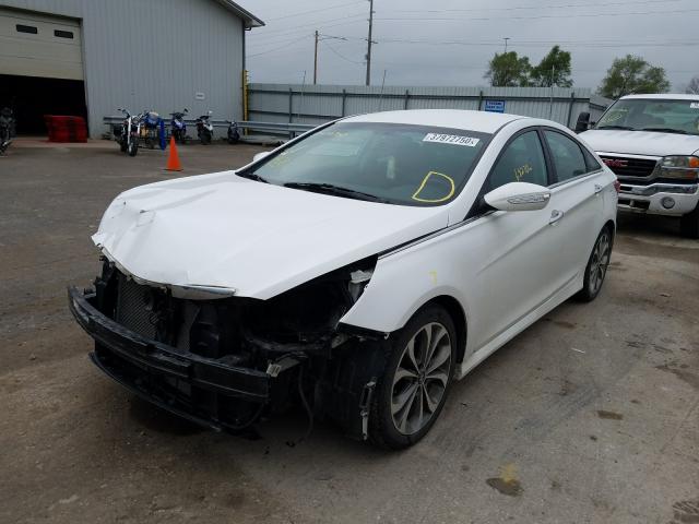 Photo 1 VIN: 5NPEC4AC2EH887592 - HYUNDAI SONATA SE 