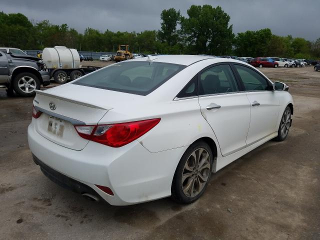 Photo 3 VIN: 5NPEC4AC2EH887592 - HYUNDAI SONATA SE 