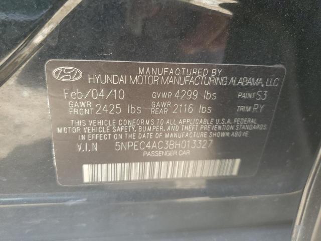 Photo 11 VIN: 5NPEC4AC3BH013327 - HYUNDAI SONATA 