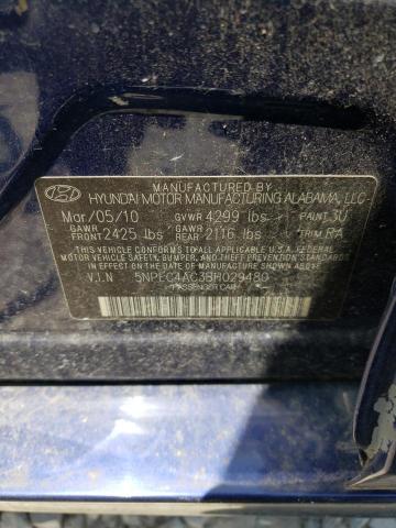 Photo 11 VIN: 5NPEC4AC3BH029480 - HYUNDAI SONATA 