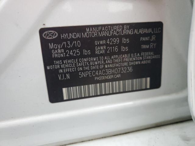 Photo 11 VIN: 5NPEC4AC3BH073236 - HYUNDAI SONATA SE 