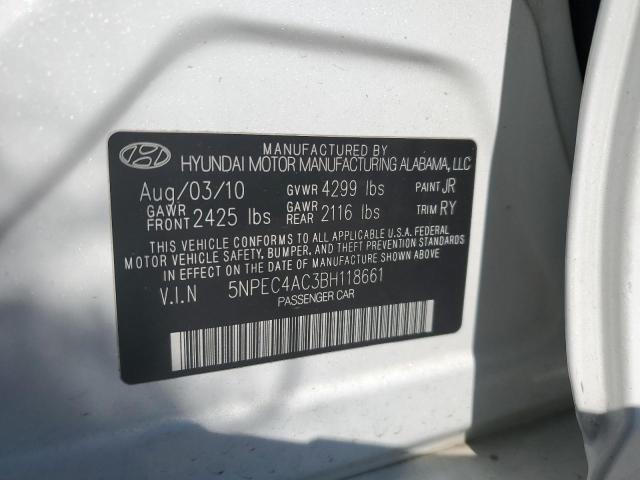 Photo 11 VIN: 5NPEC4AC3BH118661 - HYUNDAI SONATA 