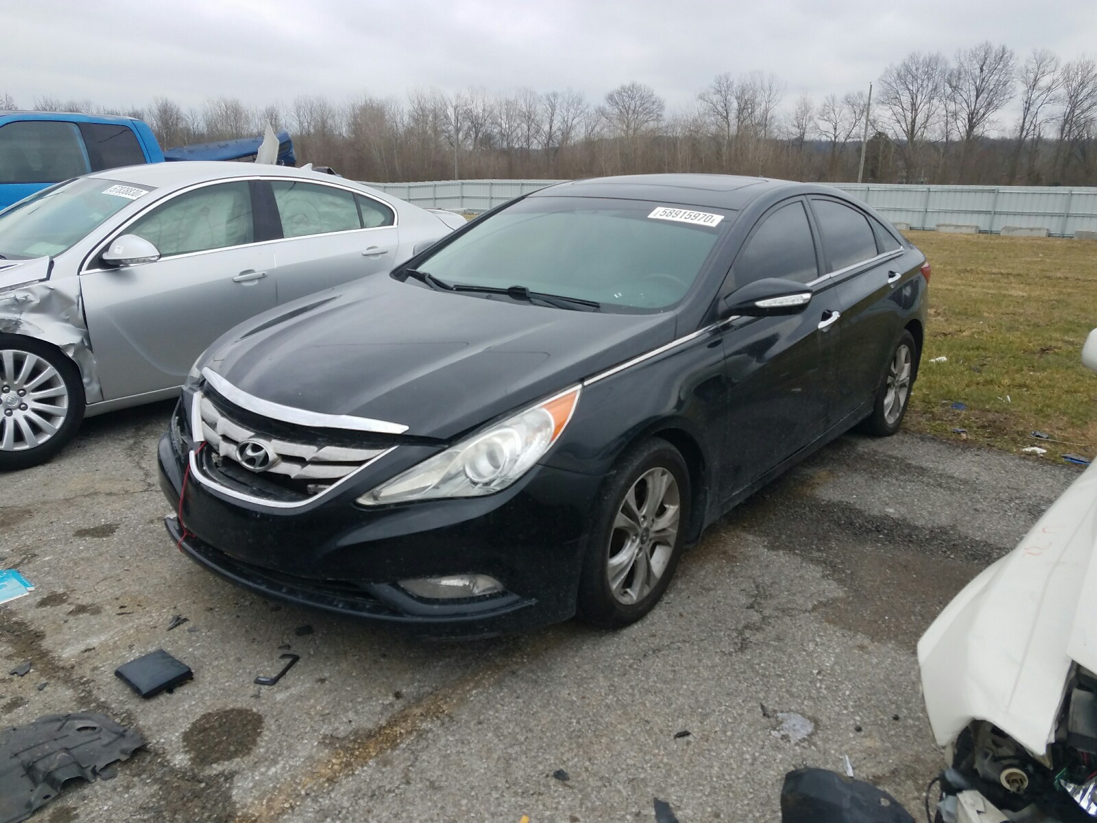 Photo 1 VIN: 5NPEC4AC3BH120619 - HYUNDAI SONATA SE 