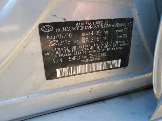 Photo 11 VIN: 5NPEC4AC3BH123469 - HYUNDAI SONATA SE 