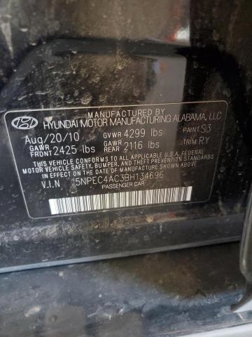 Photo 11 VIN: 5NPEC4AC3BH134696 - HYUNDAI SONATA 