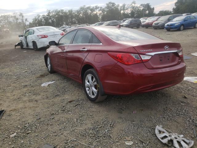 Photo 2 VIN: 5NPEC4AC3BH140594 - HYUNDAI SONATA SE 