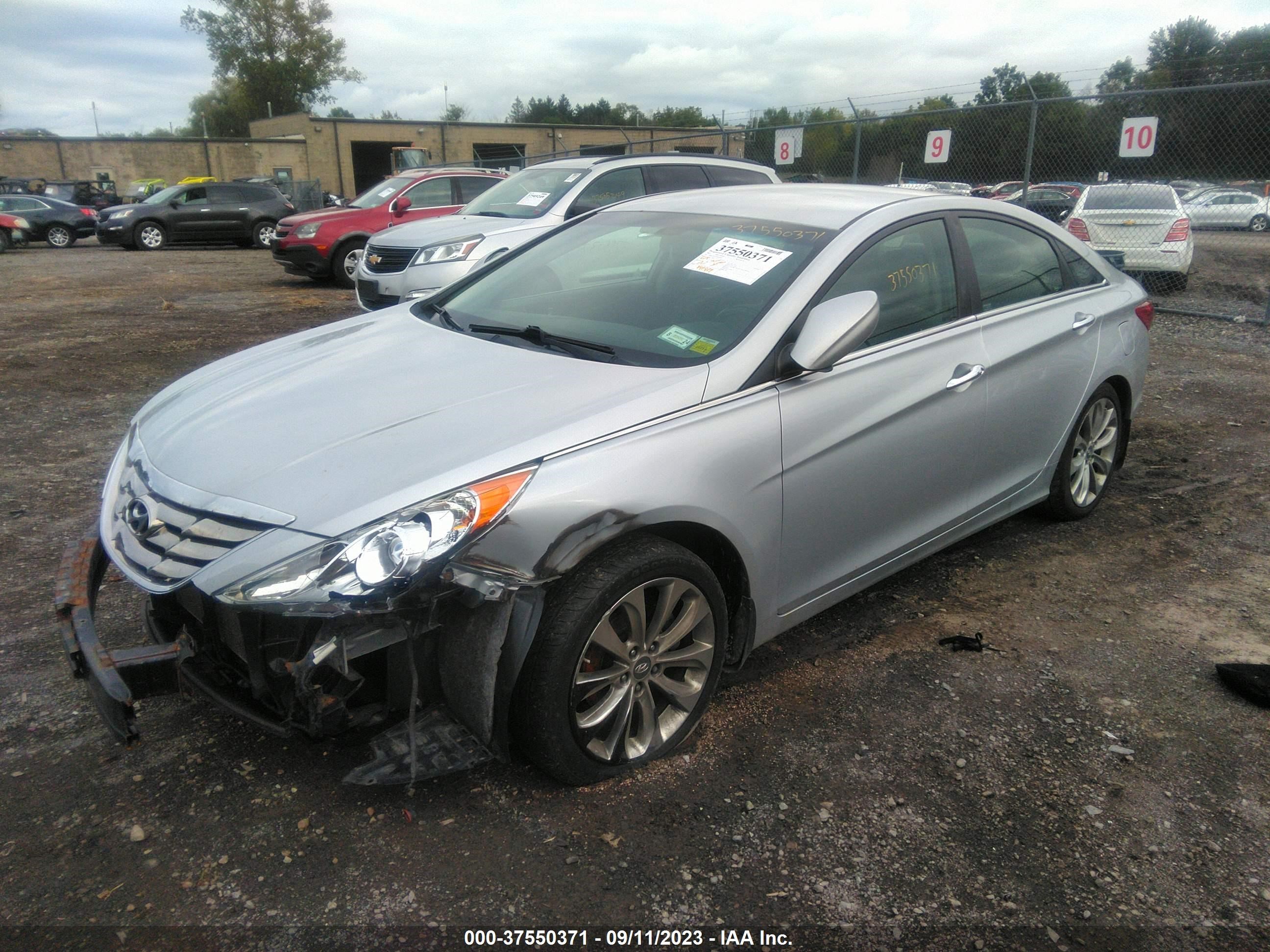 Photo 1 VIN: 5NPEC4AC3CH409971 - HYUNDAI SONATA 