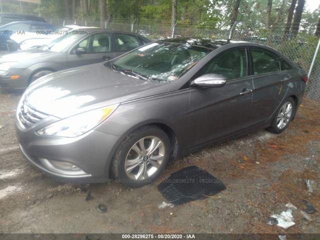 Photo 1 VIN: 5NPEC4AC3DH573903 - HYUNDAI SONATA 