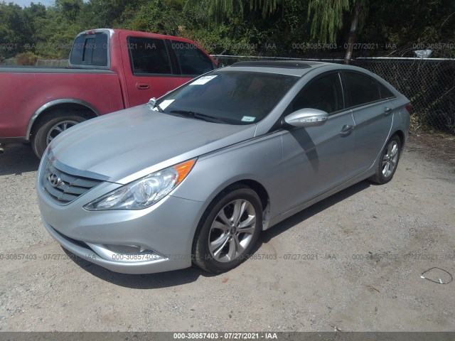 Photo 1 VIN: 5NPEC4AC3DH608195 - HYUNDAI SONATA 