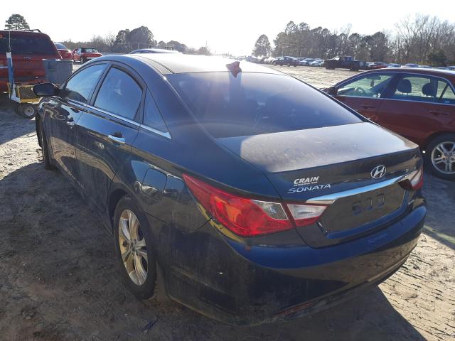 Photo 2 VIN: 5NPEC4AC3DH627345 - HYUNDAI SONATA SE 