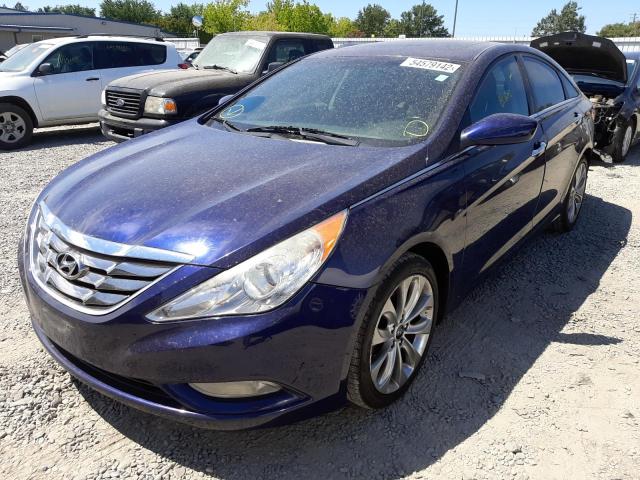 Photo 1 VIN: 5NPEC4AC3DH662600 - HYUNDAI SONATA SE 