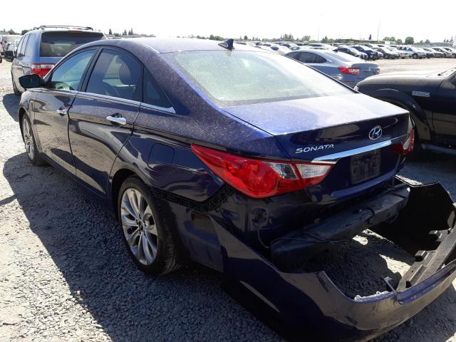 Photo 2 VIN: 5NPEC4AC3DH662600 - HYUNDAI SONATA SE 