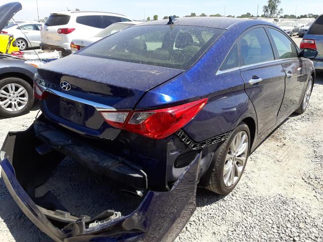 Photo 3 VIN: 5NPEC4AC3DH662600 - HYUNDAI SONATA SE 