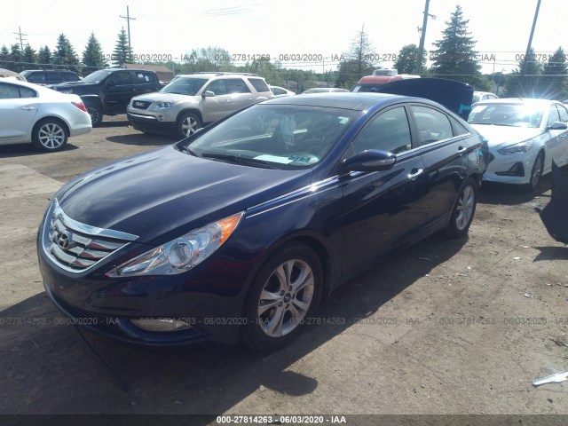 Photo 1 VIN: 5NPEC4AC3DH722147 - HYUNDAI SONATA 