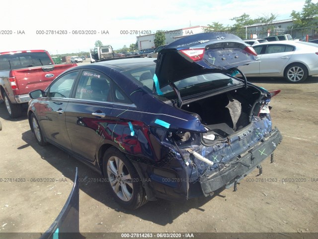 Photo 2 VIN: 5NPEC4AC3DH722147 - HYUNDAI SONATA 