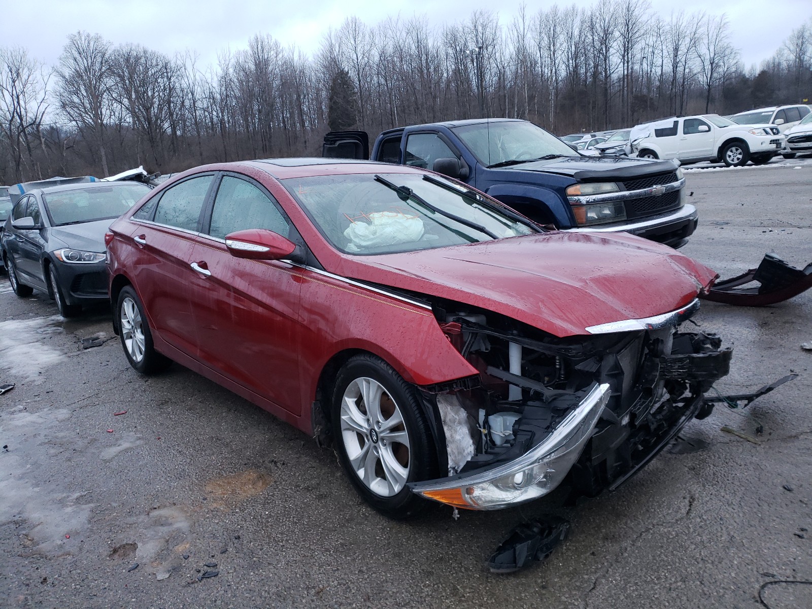 Photo 0 VIN: 5NPEC4AC3DH734122 - HYUNDAI SONATA SE 