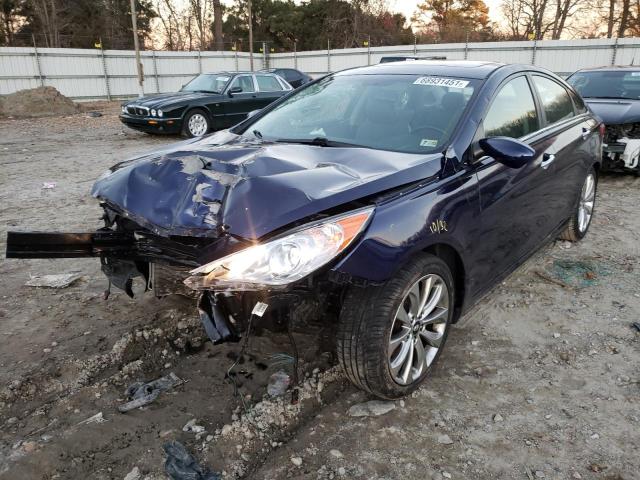 Photo 1 VIN: 5NPEC4AC3DH734654 - HYUNDAI SONATA SE 