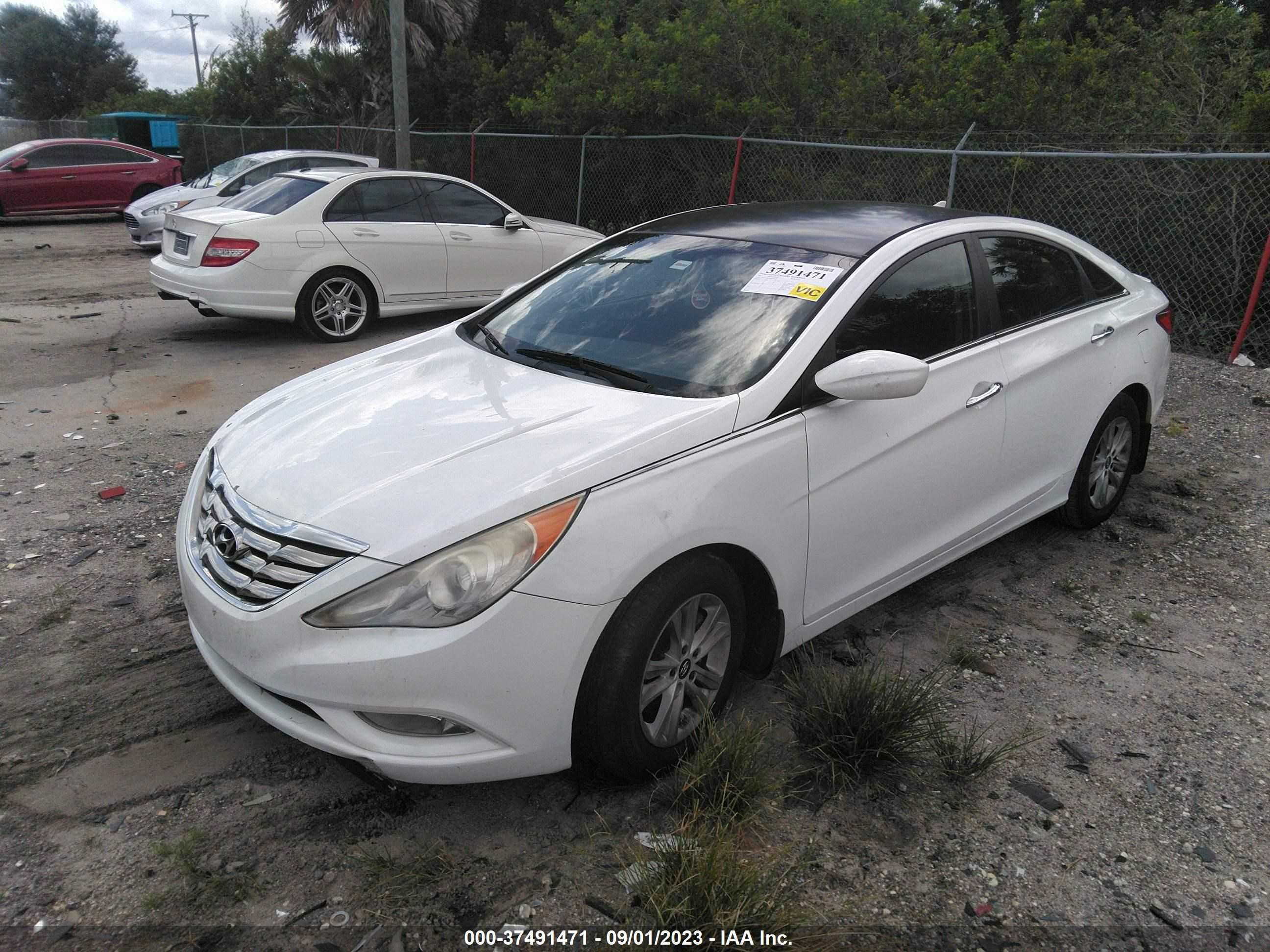 Photo 1 VIN: 5NPEC4AC3DH777035 - HYUNDAI SONATA 