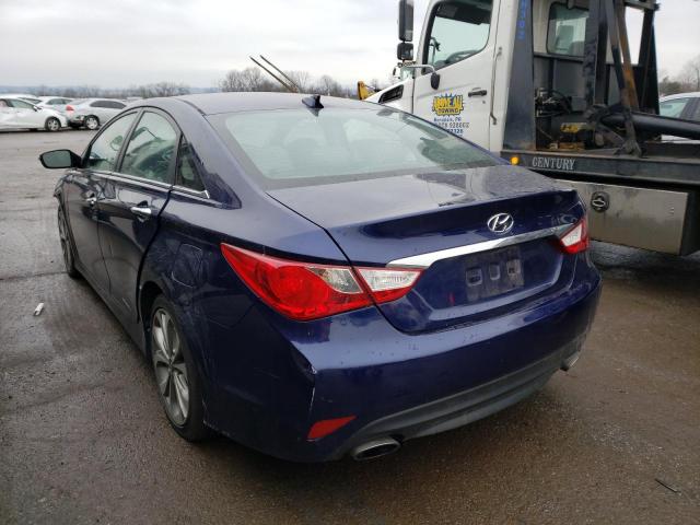 Photo 2 VIN: 5NPEC4AC3EH855279 - HYUNDAI SONATA SE 