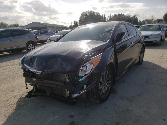 Photo 1 VIN: 5NPEC4AC3EH902892 - HYUNDAI SONATA SE 