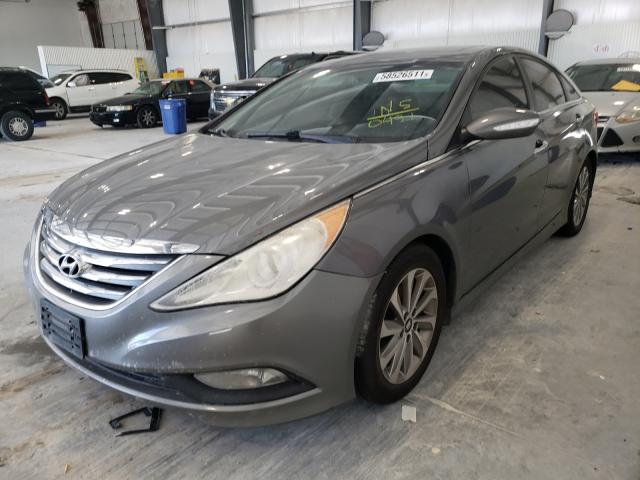 Photo 1 VIN: 5NPEC4AC3EH910491 - HYUNDAI SONATA SE 