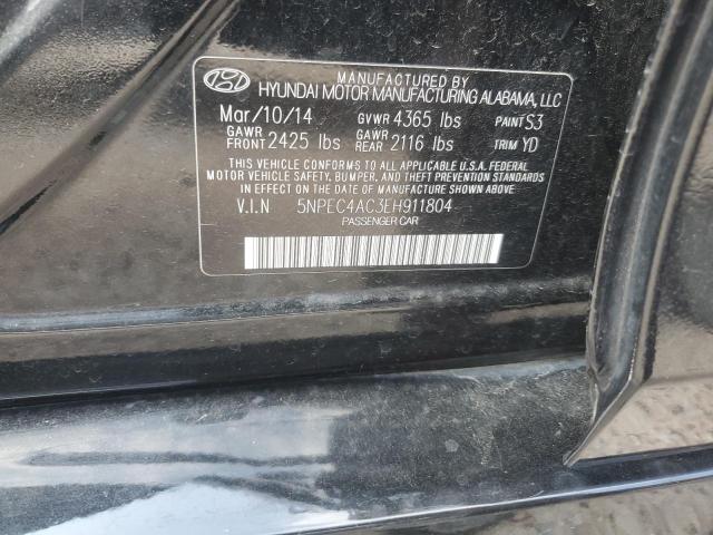 Photo 11 VIN: 5NPEC4AC3EH911804 - HYUNDAI SONATA SE 