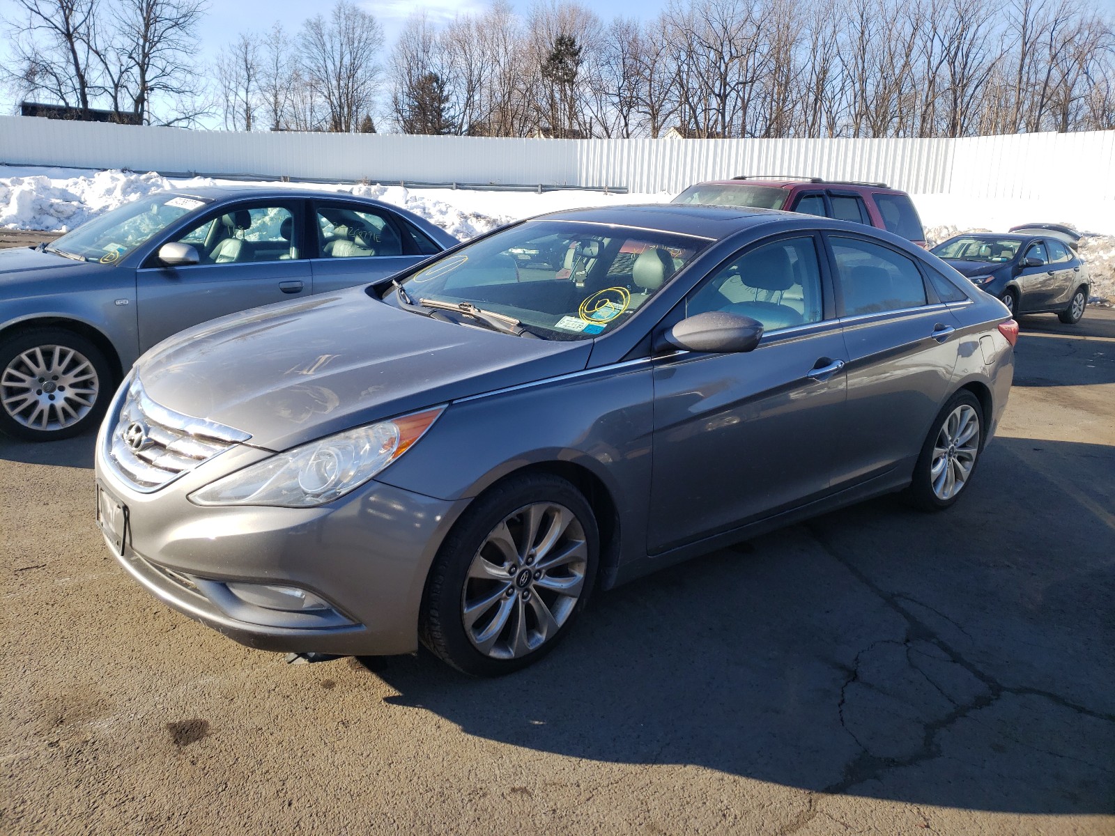 Photo 1 VIN: 5NPEC4AC4BH054257 - HYUNDAI SONATA SE 