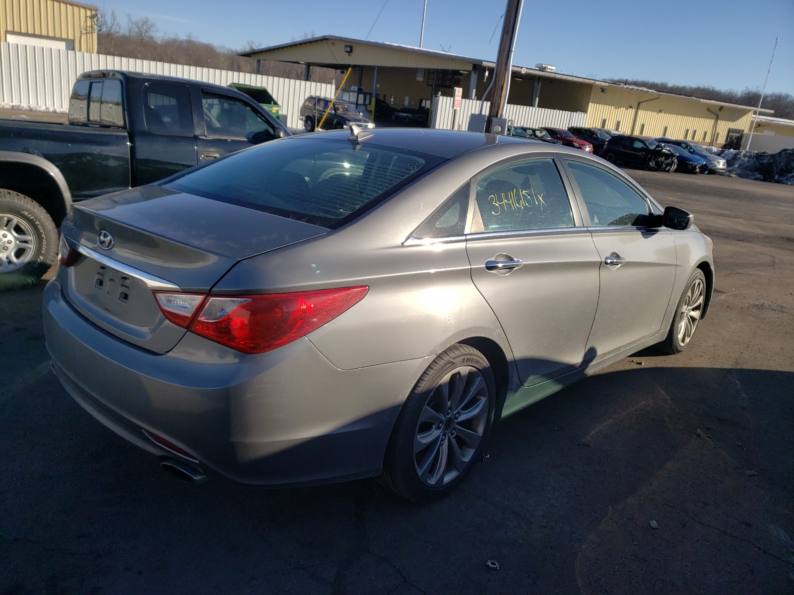 Photo 3 VIN: 5NPEC4AC4BH054257 - HYUNDAI SONATA SE 