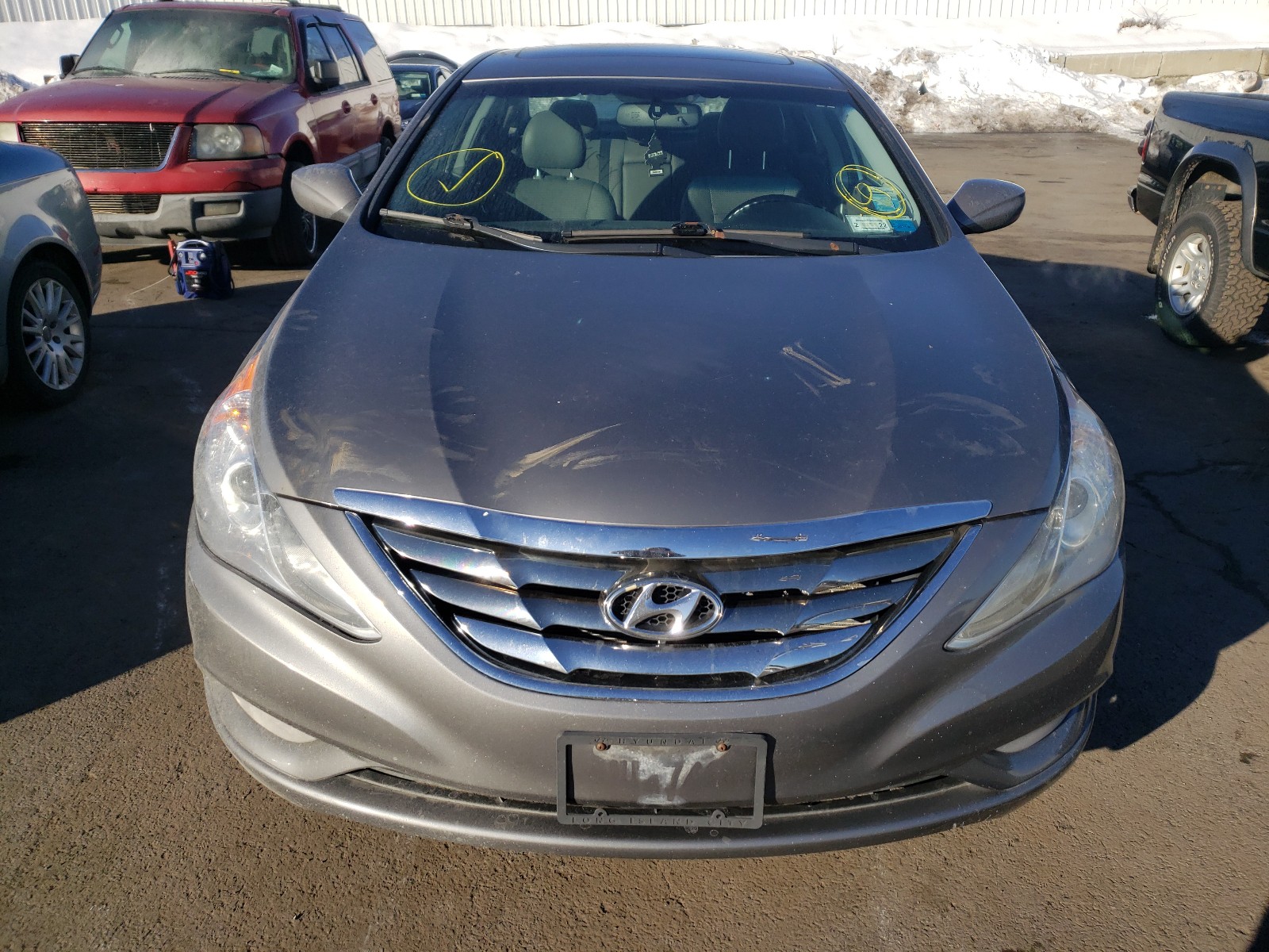 Photo 6 VIN: 5NPEC4AC4BH054257 - HYUNDAI SONATA SE 