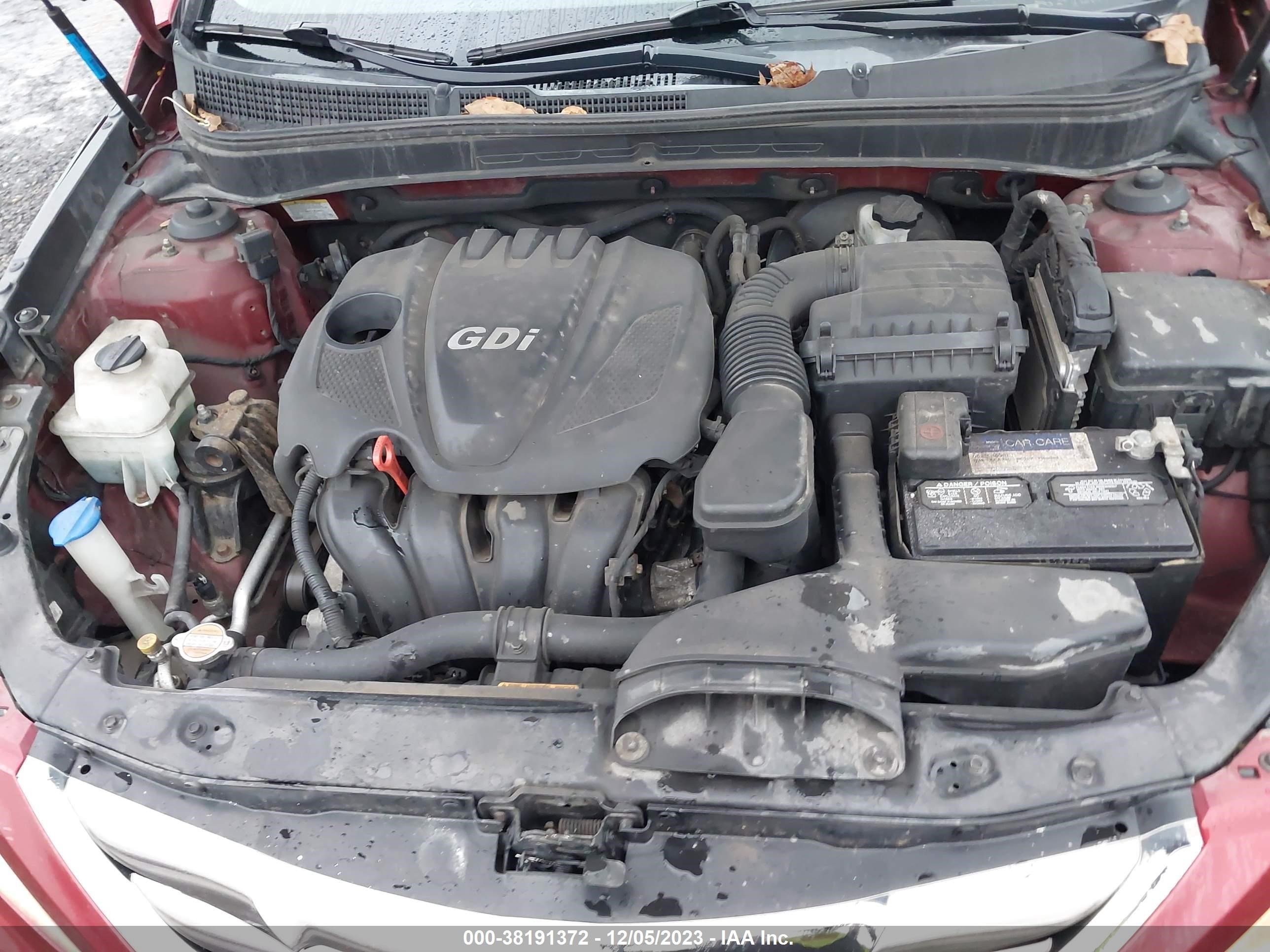 Photo 9 VIN: 5NPEC4AC4BH152821 - HYUNDAI SONATA 