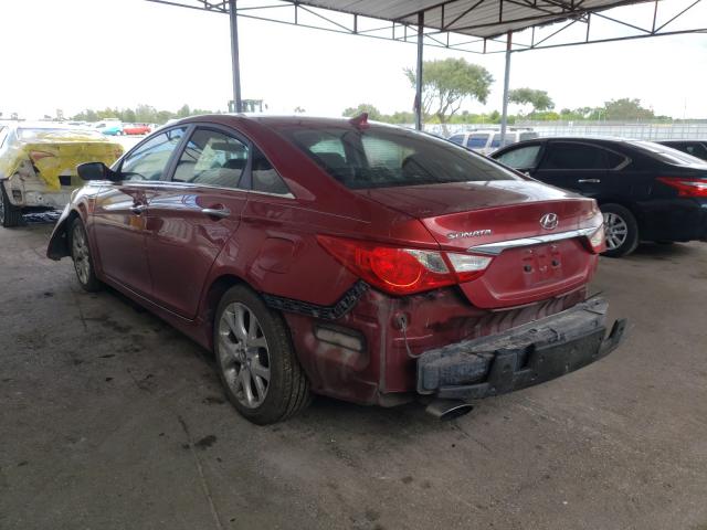 Photo 2 VIN: 5NPEC4AC4BH155153 - HYUNDAI SONATA SE 