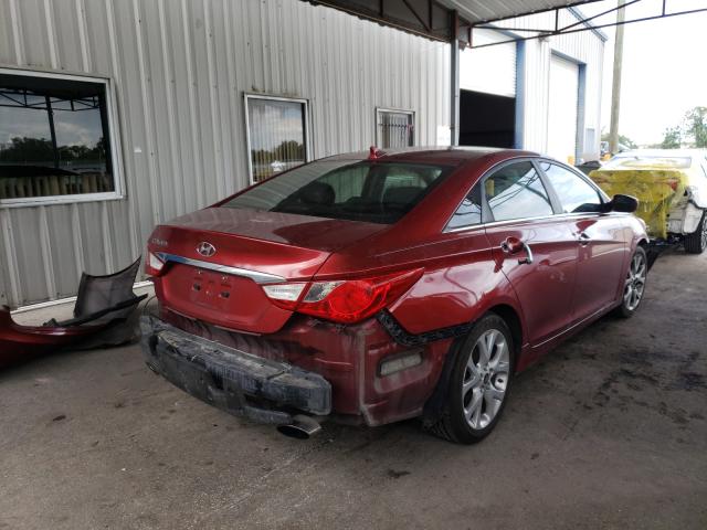 Photo 3 VIN: 5NPEC4AC4BH155153 - HYUNDAI SONATA SE 