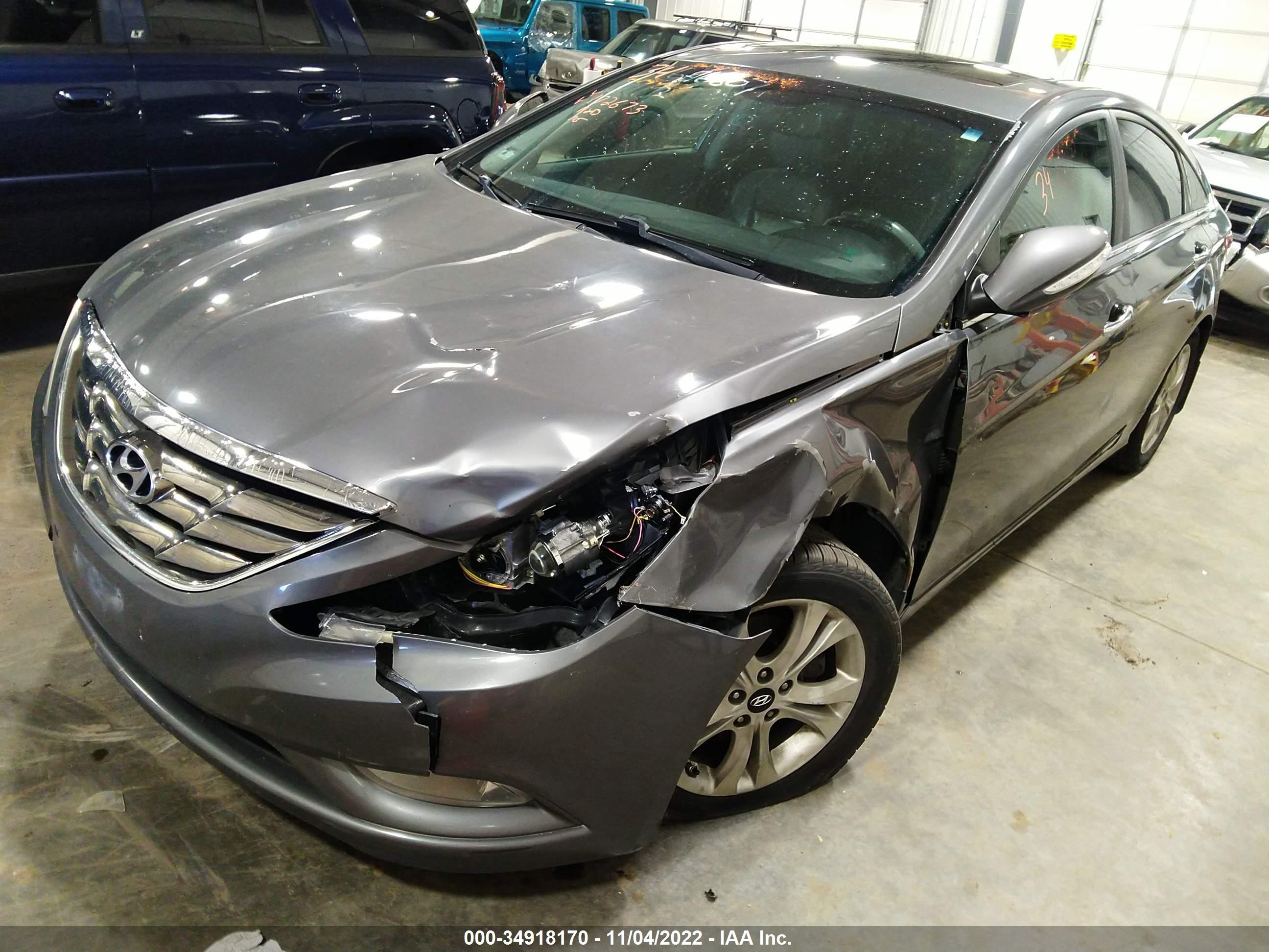 Photo 1 VIN: 5NPEC4AC4BH176455 - HYUNDAI SONATA 