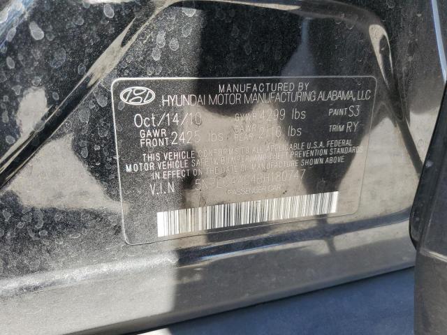 Photo 11 VIN: 5NPEC4AC4BH180747 - HYUNDAI SONATA SE 