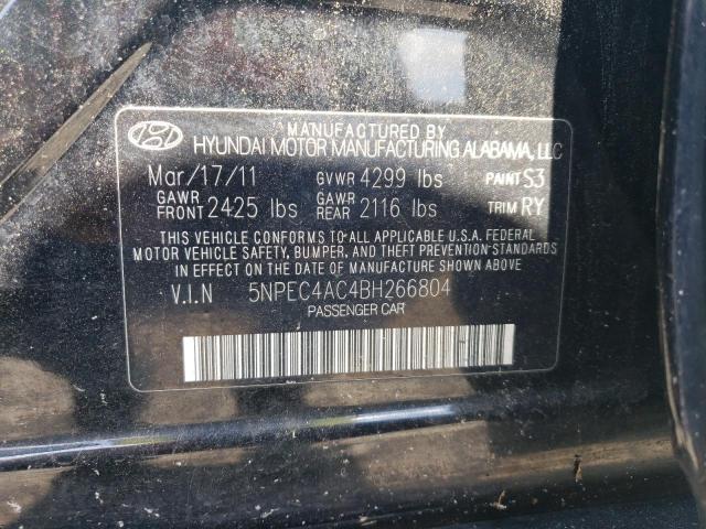 Photo 11 VIN: 5NPEC4AC4BH266804 - HYUNDAI SONATA 