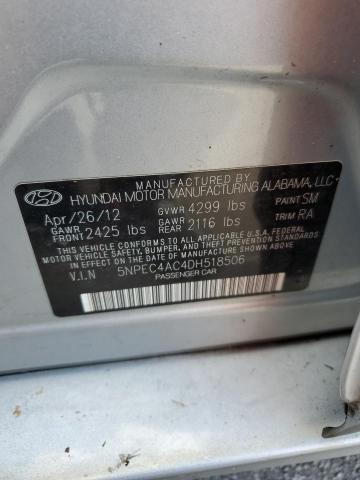 Photo 9 VIN: 5NPEC4AC4DH518506 - HYUNDAI SONATA SE 