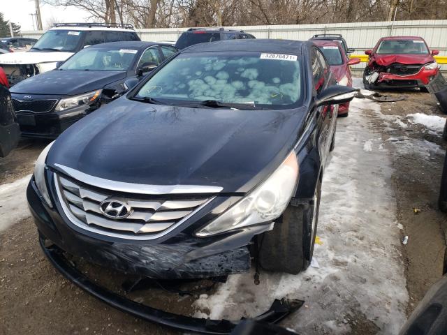 Photo 1 VIN: 5NPEC4AC4DH529568 - HYUNDAI SONATA SE 