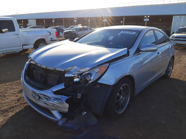 Photo 1 VIN: 5NPEC4AC4DH544376 - HYUNDAI SONATA SE 