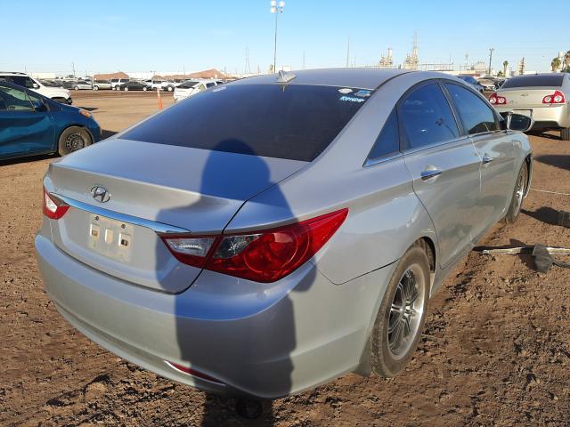 Photo 3 VIN: 5NPEC4AC4DH544376 - HYUNDAI SONATA SE 