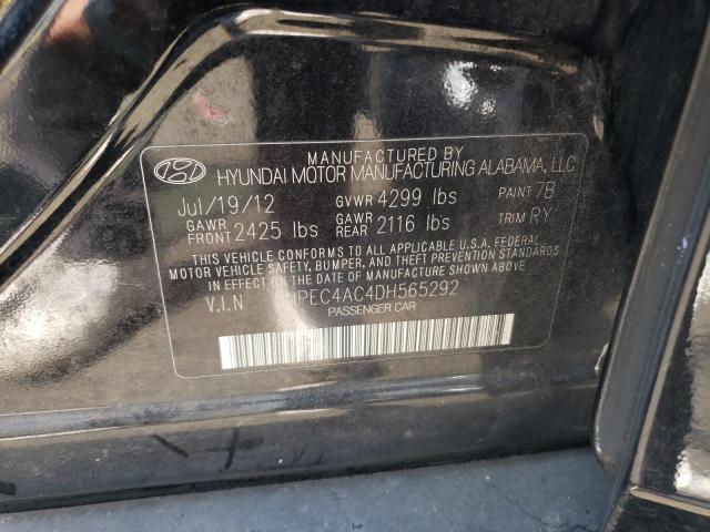 Photo 11 VIN: 5NPEC4AC4DH565292 - HYUNDAI SONATA 