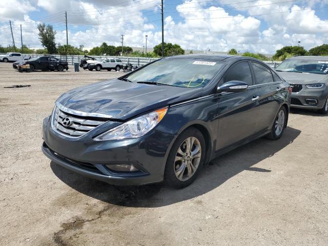 Photo 1 VIN: 5NPEC4AC4DH584683 - HYUNDAI SONATA SE 