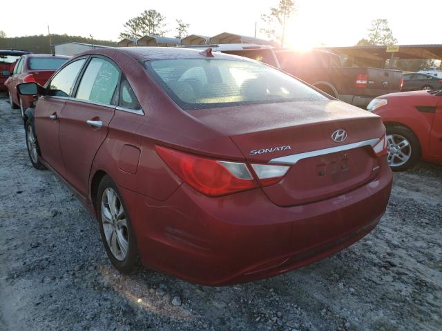 Photo 2 VIN: 5NPEC4AC4DH588300 - HYUNDAI SONATA SE 