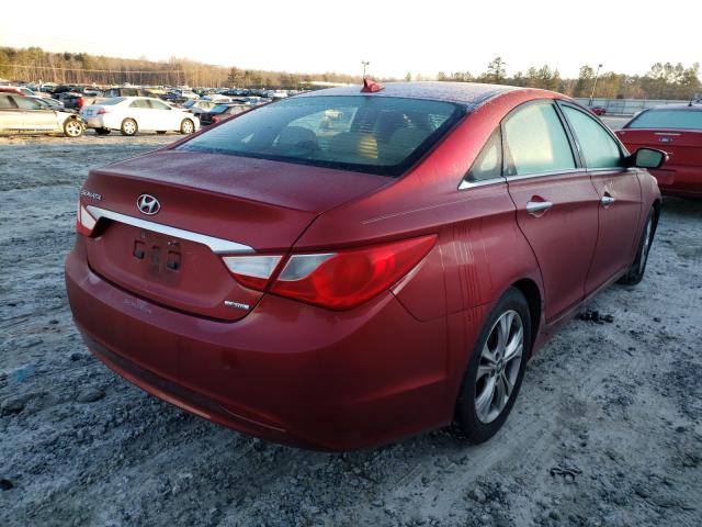 Photo 3 VIN: 5NPEC4AC4DH588300 - HYUNDAI SONATA SE 