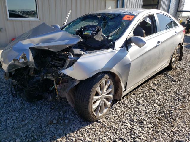 Photo 1 VIN: 5NPEC4AC4DH591259 - HYUNDAI SONATA SE 