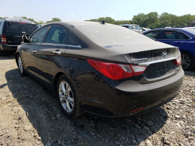 Photo 2 VIN: 5NPEC4AC4DH593139 - HYUNDAI SONATA SE 