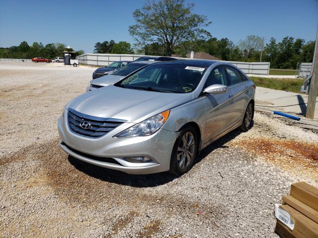 Photo 1 VIN: 5NPEC4AC4DH599698 - HYUNDAI SONATA SE 