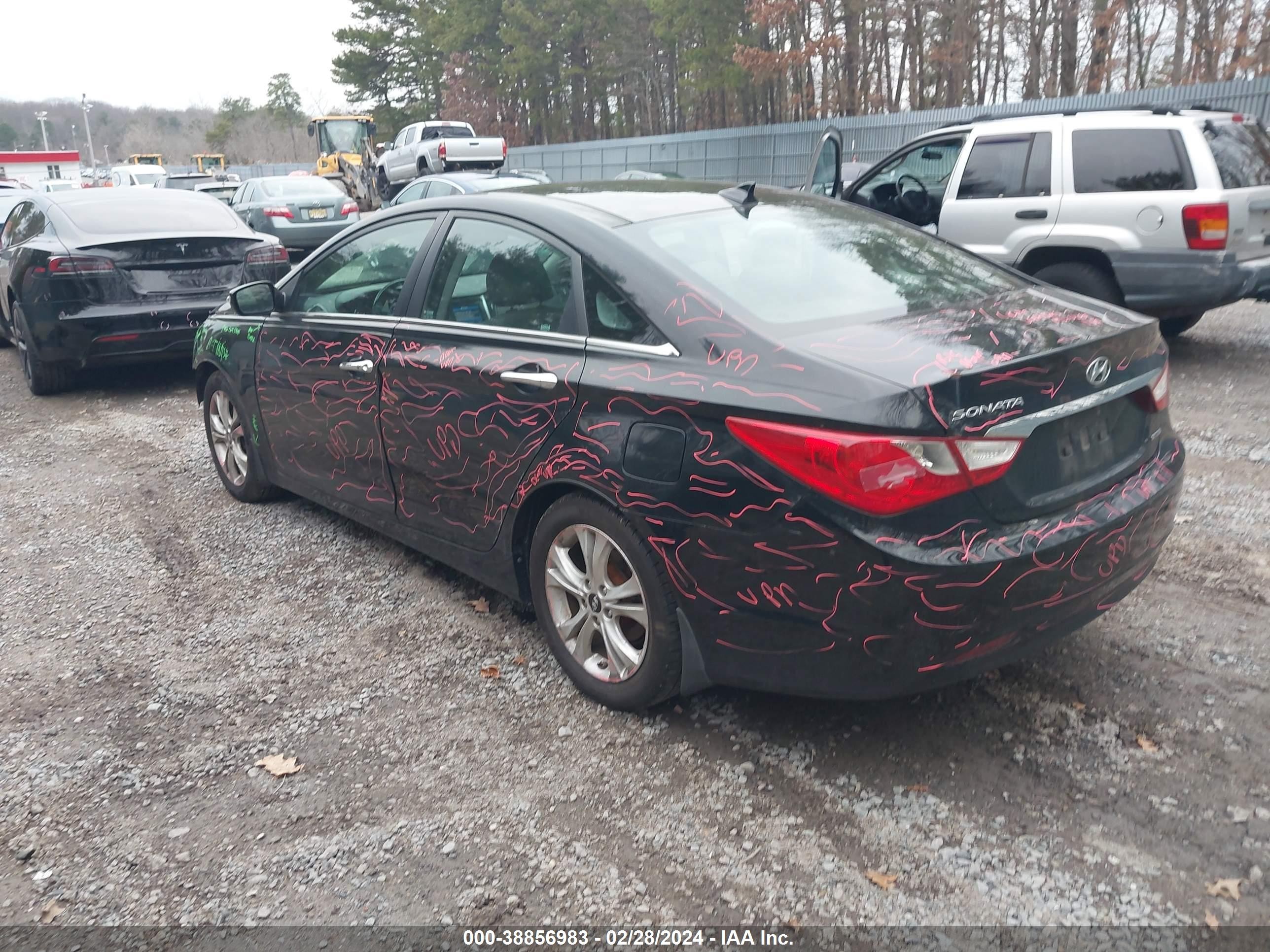 Photo 2 VIN: 5NPEC4AC4DH601532 - HYUNDAI SONATA 